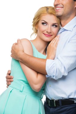 Güzel çift sarılma holding