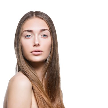 doğal makyaj güzel kız