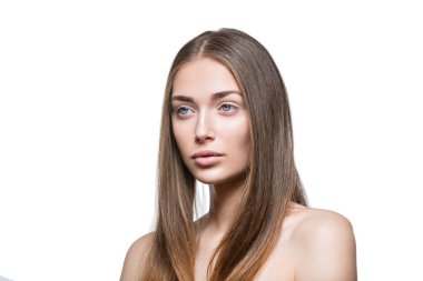 doğal makyaj güzel kız