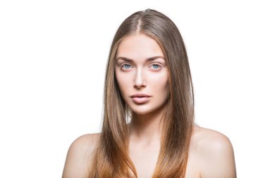 doğal makyaj güzel kız