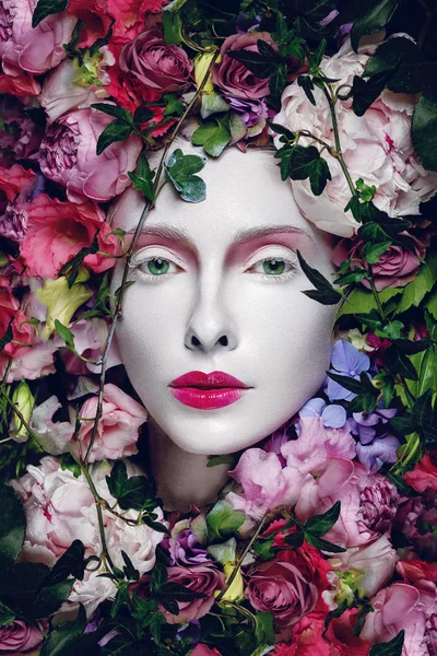 Rainha da flor bonita — Fotografia de Stock
