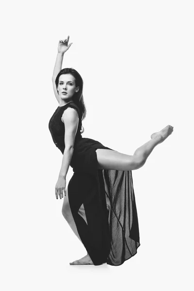 Hermosa bailarina moderna — Foto de Stock