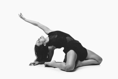 Güzel modern dansçı kız