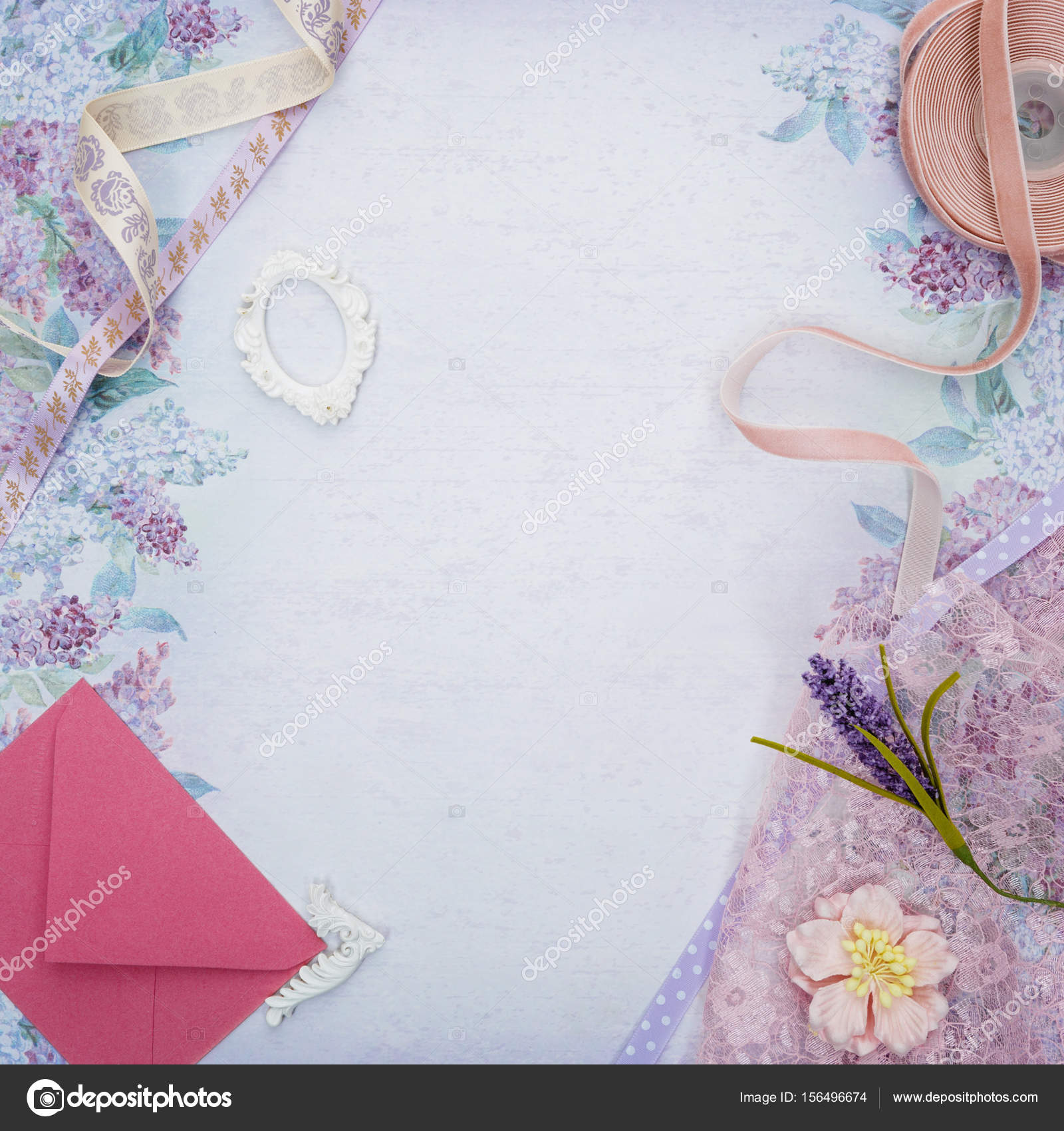 Set of scrapbooking materials Stock Photo by ©Svetography 156496674