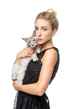 oryantal Siyam kedi kız
