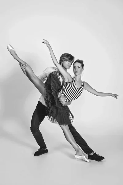 Pár krásných balet — Stock fotografie