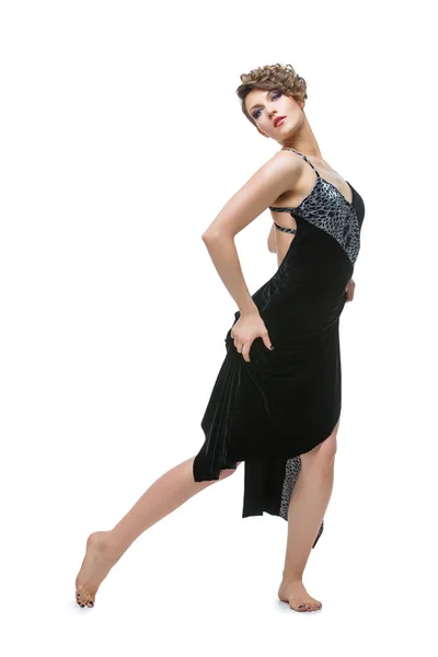 Mujer bailando tango —  Fotos de Stock