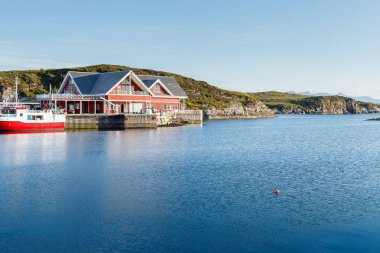 Norveç fiyortları görünümü