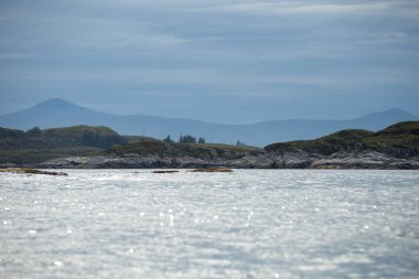 Norveç fiyortları görünümü