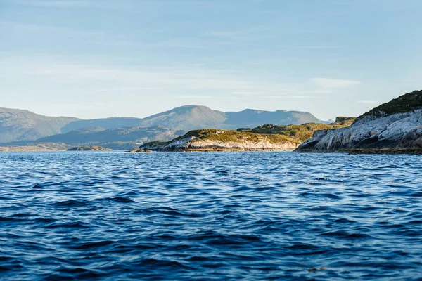 Vista de fiordes norwegian — Fotografia de Stock