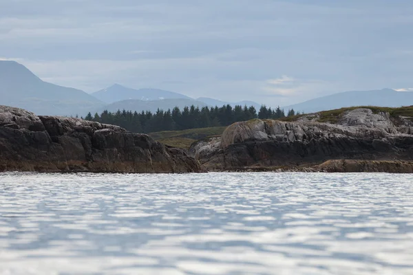 Norveç fiyortları görünümü