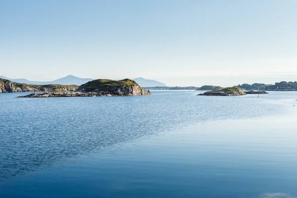 Norveç fiyortları görünümü