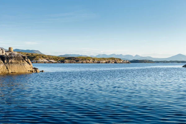 Norveç fiyortları görünümü