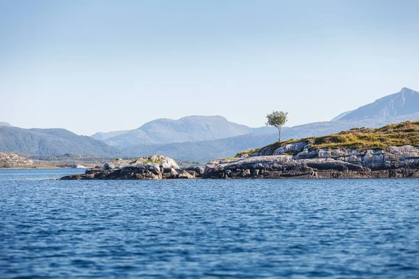 Vista sobre fiordes noruegueses — Fotografia de Stock
