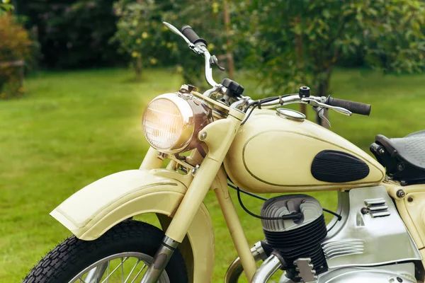 beautiful retro vintage motorbike