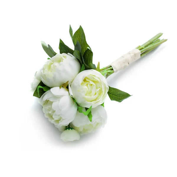 Peony flowers isolated on white — Stock Photo, Image