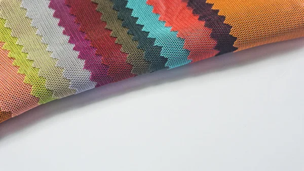 Sampel tekstil makro — Stok Foto
