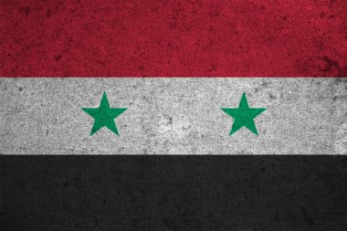 Grunge arka plan üzerinde bayrak