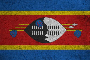 Grunge arka plan üzerinde bayrak