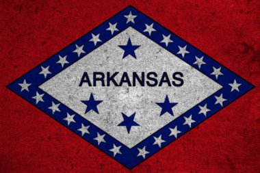 bir Amerikan devlet bayrak