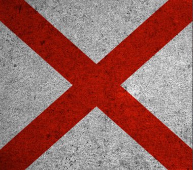 bir Amerikan devlet bayrak