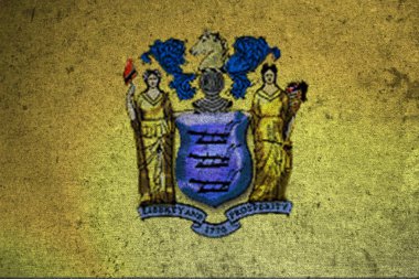 Grunge bayrak Amerikan devlet