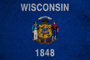 Grunge bayrak Amerikan devlet