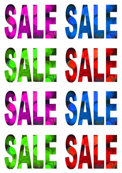 Sale word to be used in marketing — Stock Photo, Image