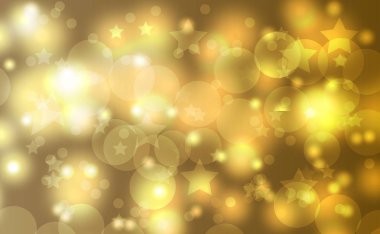 soyut bokeh arka plan. Festival ufuk ışık. Vektör çizim