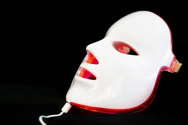 Odmładzająca maseczka do twarzy skóry terapia światłem — Zdjęcie stockowe