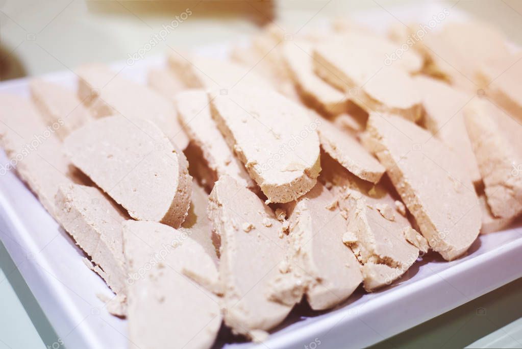 picture of a turkish dessert tahan halva.