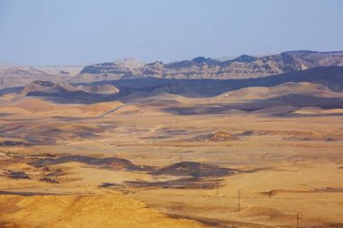  Ramon Nature rezerv, Mitzpe Ramon, Negev Çölü, İsrail