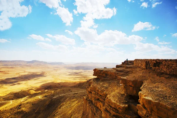 Riserva naturale di Ramon, Mitzpe Ramon, deserto del Negev, Israele — Foto Stock