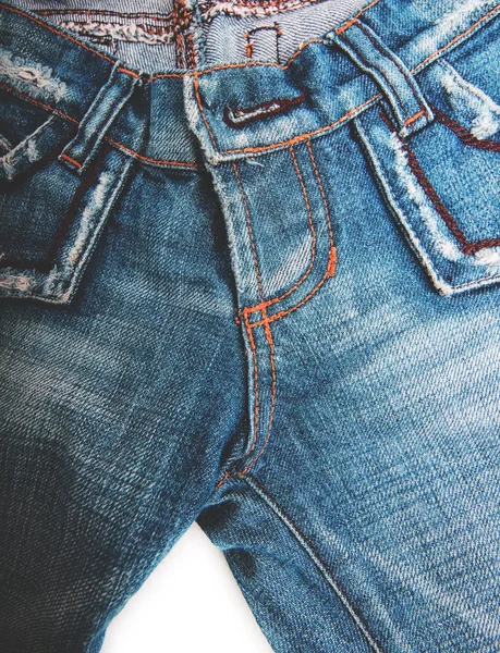 Denim jeans fondo con costura de diseño de moda jeans . — Foto de Stock