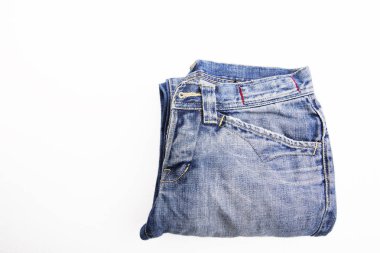 Denim kot arka plan kot pantolon dikiş ile moda tasarım. 