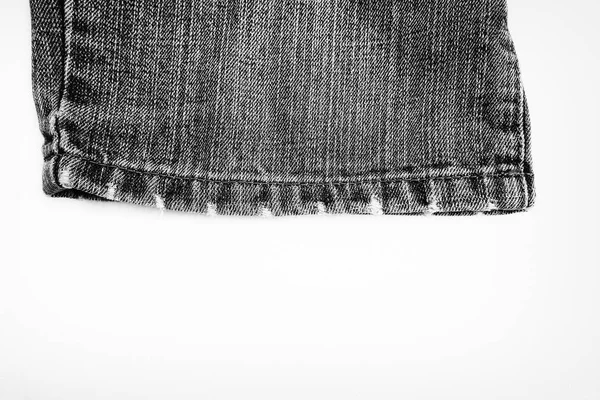 Denim Jeans Background With Seam of Jeans Fashion Design. — Stock Photo, Image