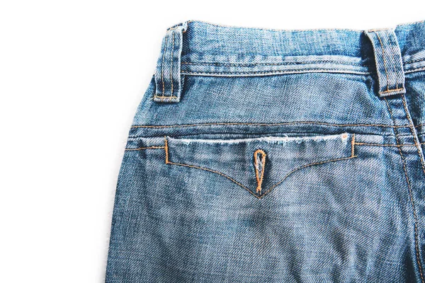 Джинсовий фон джинсів з швом дизайну моди джинсів . — стокове фото