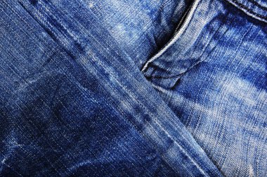Denim kot arka plan kot pantolon dikiş ile moda tasarım. 