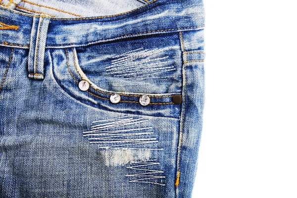 Denim jeans tło z szew Jeans moda design. — Zdjęcie stockowe