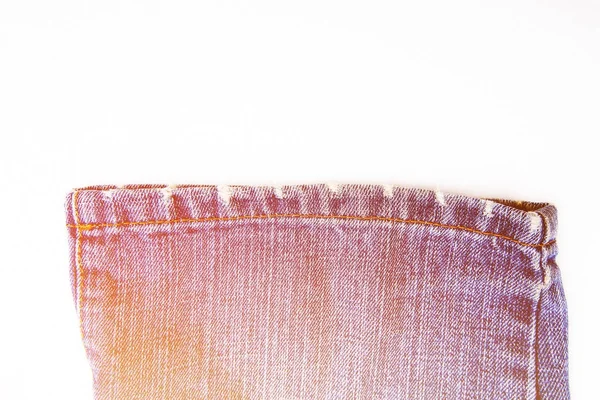 ジーンズの縫い目とデニム ジーンズ背景ファッション ・ デザイン. — ストック写真