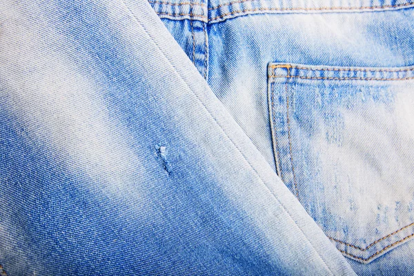 Denim jeans fondo con costura de diseño de moda jeans . — Foto de Stock