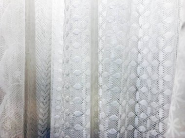 Üstten Görünüm kumaş Tekstil yüzey. Yakın çekim örme kumaş doku.