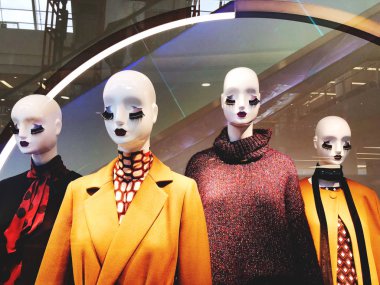  Lüks ve şık marka Vitrini.  