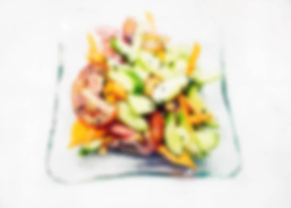 Εικόνα θολή για αφηρημένο φόντο. Blur φαγητό στο εστιατόριο. — Φωτογραφία Αρχείου