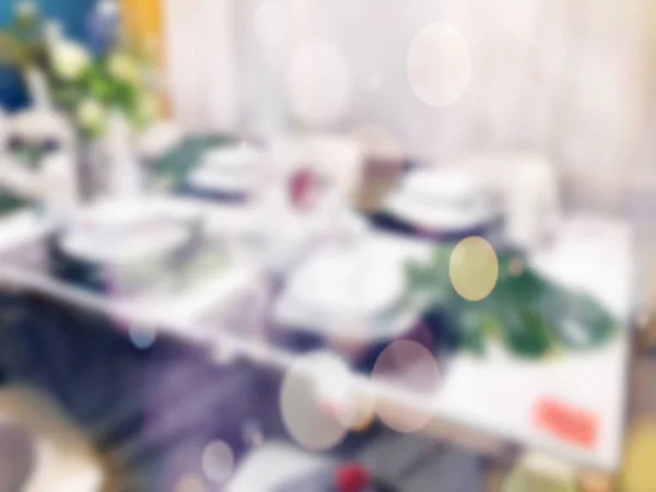 Blurred abstract background. Interior furniture store