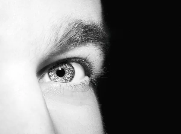 남자의 파란 눈의 이미지. — 스톡 사진