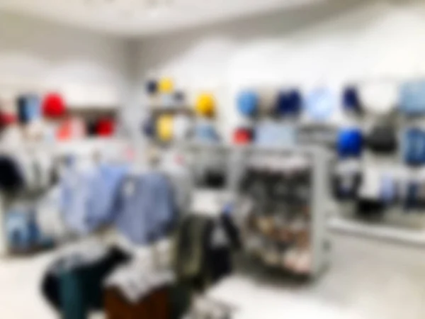Blurred abstract store of shopping mall as background, bokeh — Stock Photo, Image