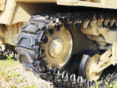 Latrun, İsrail-Mart 13, 2018: Memorial Site ve zırhlı kolordu Müzesi Latrun, İsrail