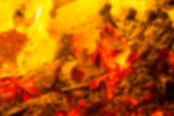 Abstract blur background. Festive Lag Baomer bonfires in Israel. — Stock Photo, Image