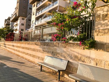 Rishon Le Zion, İsrail-23 Nisan 2018: yüksek konut bina Rishon Le Zion, İsrail.